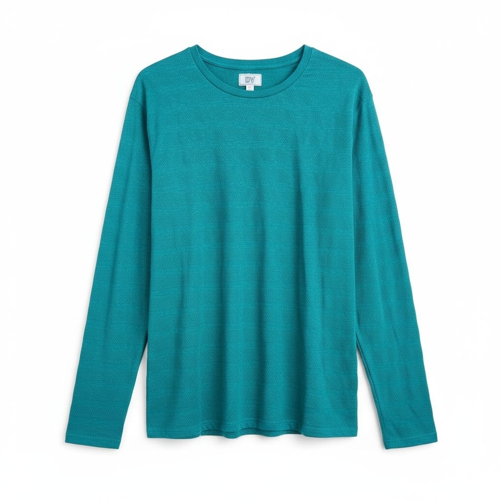 PX Premium Xpression Men's Long Sleeve Shirt Green Casual Top